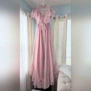 Vintage Bridallure Lace Dress Size 7/8